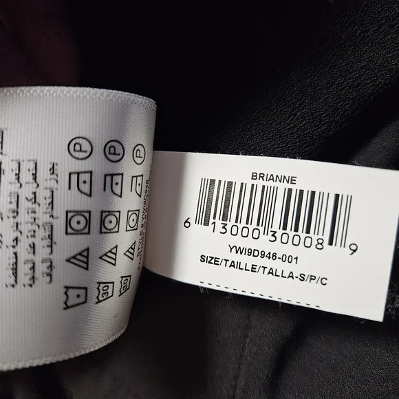 BCBG MazAzria Brianne Eyelash Fringe Jumpsuit Black Size Small - Picture 15 of 16